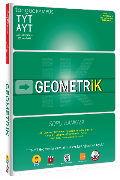 Tonguç TYT AYT GeometrİK Soru Bankası