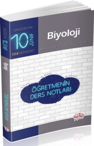 Editör Yayınları 10. Sınıf Biyoloji Öğretmenin Ders Notları