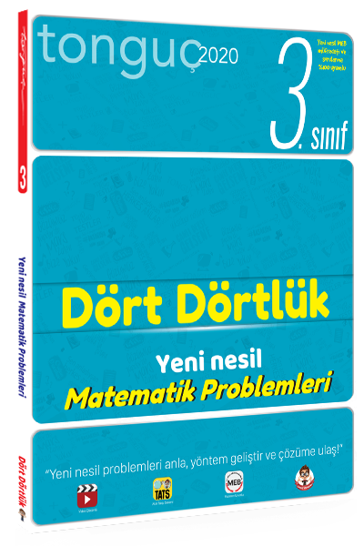Tonguç 3. Sınıf Dört Dörtlük Matematik