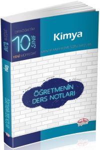 Editör Yayınları 10. Sınıf Kimya Öğretmenin Ders Notları