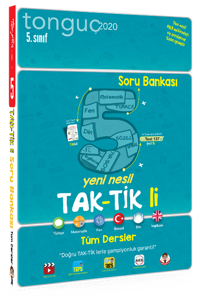 Tonguç 5. Sınıf Taktikli Tüm Dersler Soru Bankası