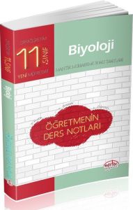 Editör Yayınları 11. Sınıf Biyoloji Öğretmenin Ders Notları