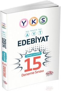 Editör Yayıncılık YKS 2. Oturum AYT Edebiyat Tamamı Çözümlü 15 Deneme Sınavı