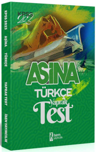 İsem Yayıncılık 2023 KPSS Lisans Aşina Türkçe Çek Kopar Yaprak Test