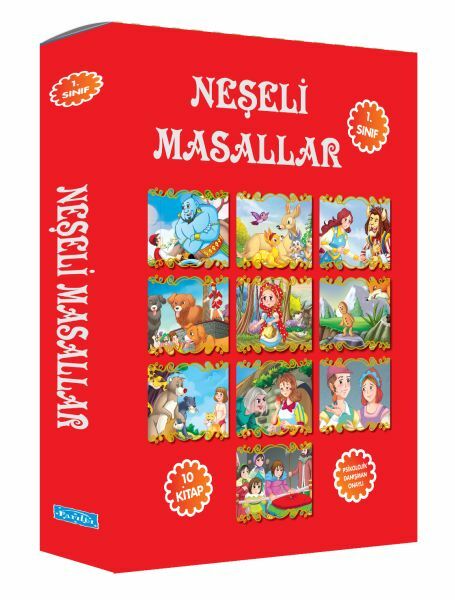 Parıltı Yayınları Neşeli Masallar 10 Kitap Set