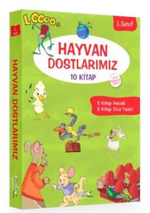 Pinokyo Yayınları 1. Sınıf Hayvan Dostlarımız Serisi 10 Kitaplık Set