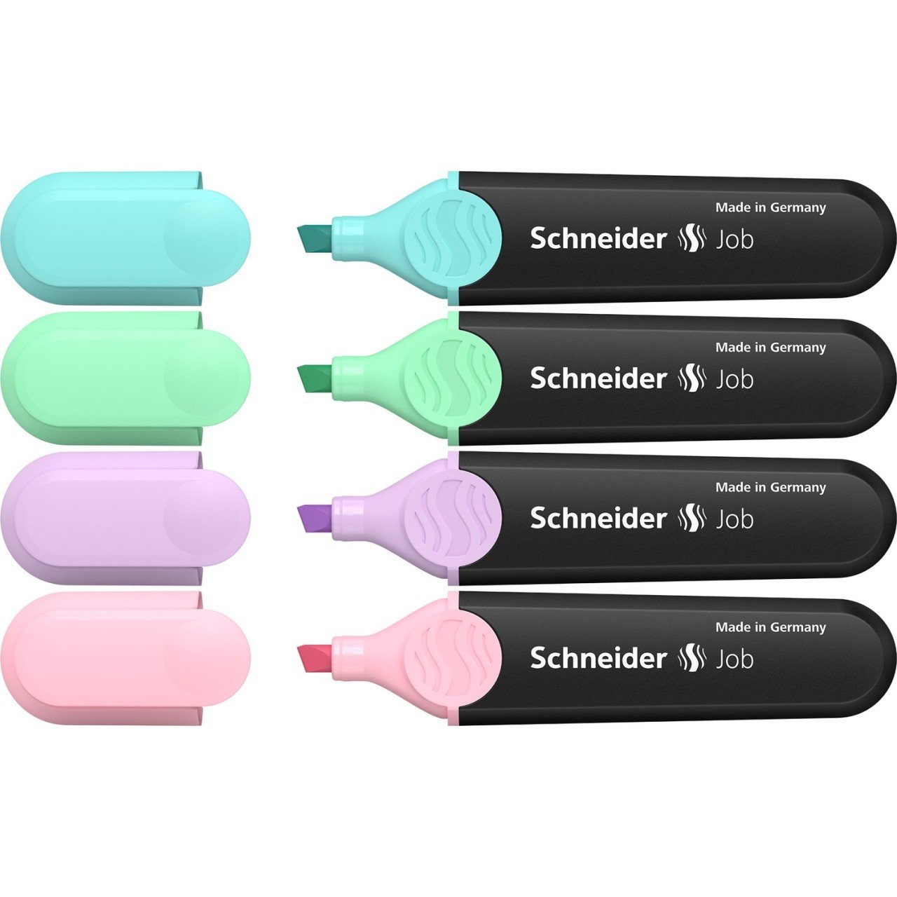 Schneider Job Pastel Fosforlu Kalem Seti 4'lü