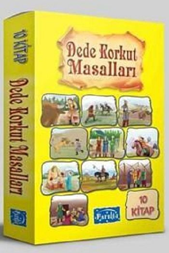 Parıltı Yayınları DEDE KORKUT MASALLARI 10 KİTAP SET