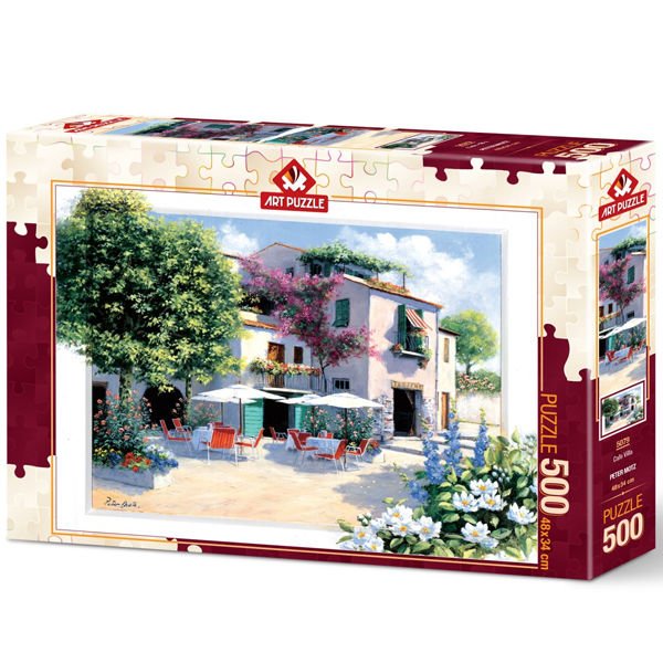 Art Puzzle 500 Parça Cafe Villa
