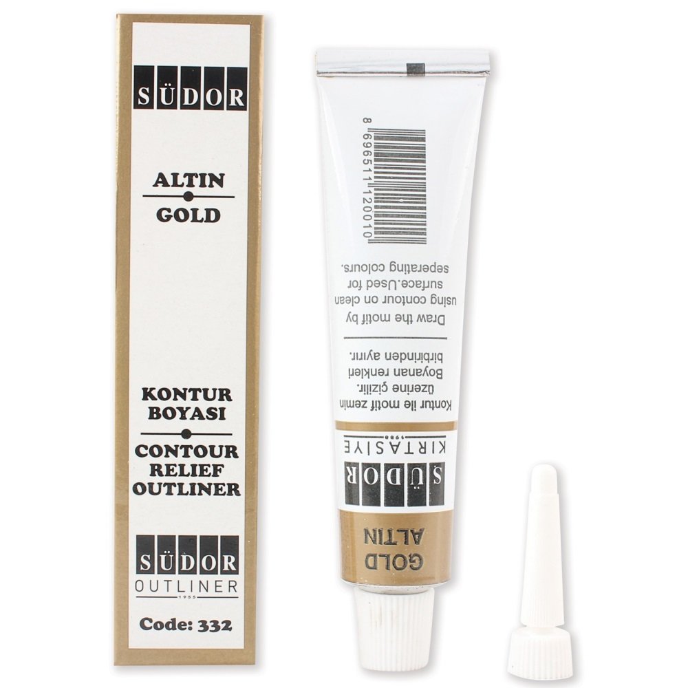 Südor Kontur Boyası Altın 25ml Tüp