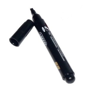 Lacco Permanent Markör Siyah Kesik Uç