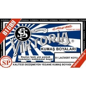 Victoria Kumaş Boyası-Lacivert