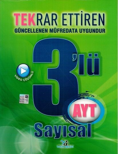 Yayın Denizi AYT Sayısal Tekrar Ettiren Özel 3 lü Deneme