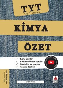 Delta Kültür Yayınevi YKS TYT KİMYA ÖZET (1.OTURUM)