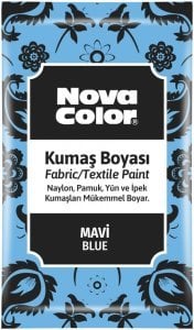 Nova Color Kumaş Boyası Toz 12 Gr Mavi Nc-902