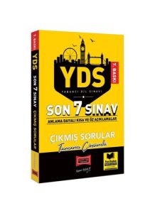 YDS Son 7 Sınav Çözümlü Çıkmış Sorular Yargı Yayınları