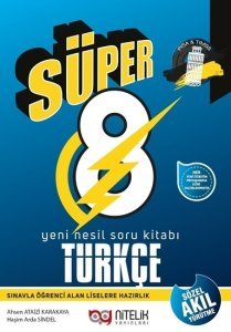 Nitelik 8.Sınıf Yeni Nesil Süper 8 Türkçe Soru Bankası