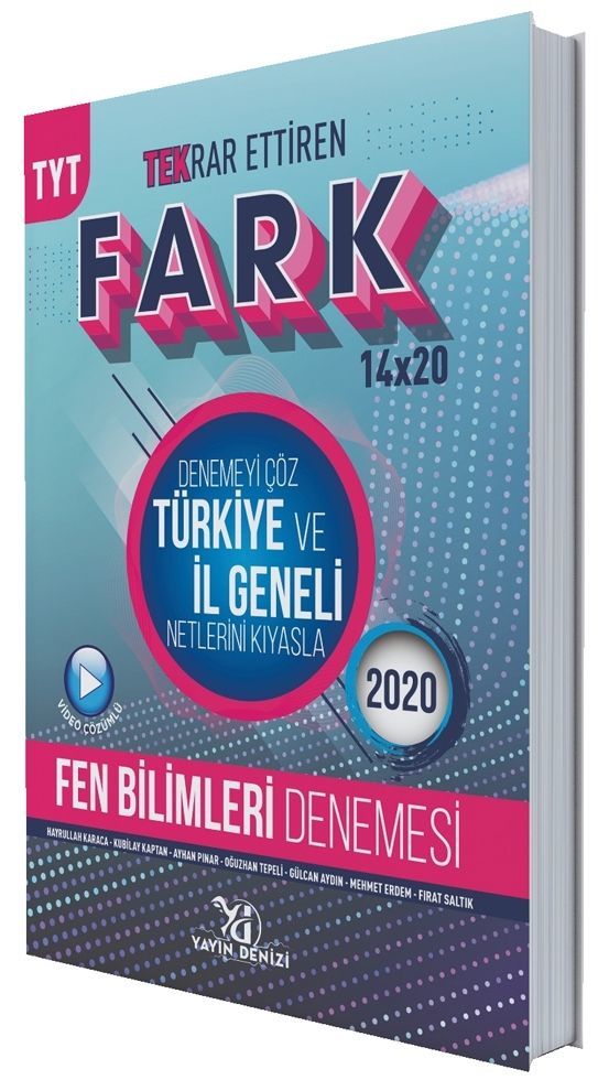 Yayın Denizi TYT Fen Bilimleri Fark Tekrar Ettiren 14 x 20 Denemesi