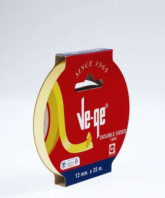 Ve-Ge Çift Taraflı Bant 12mm x 25m