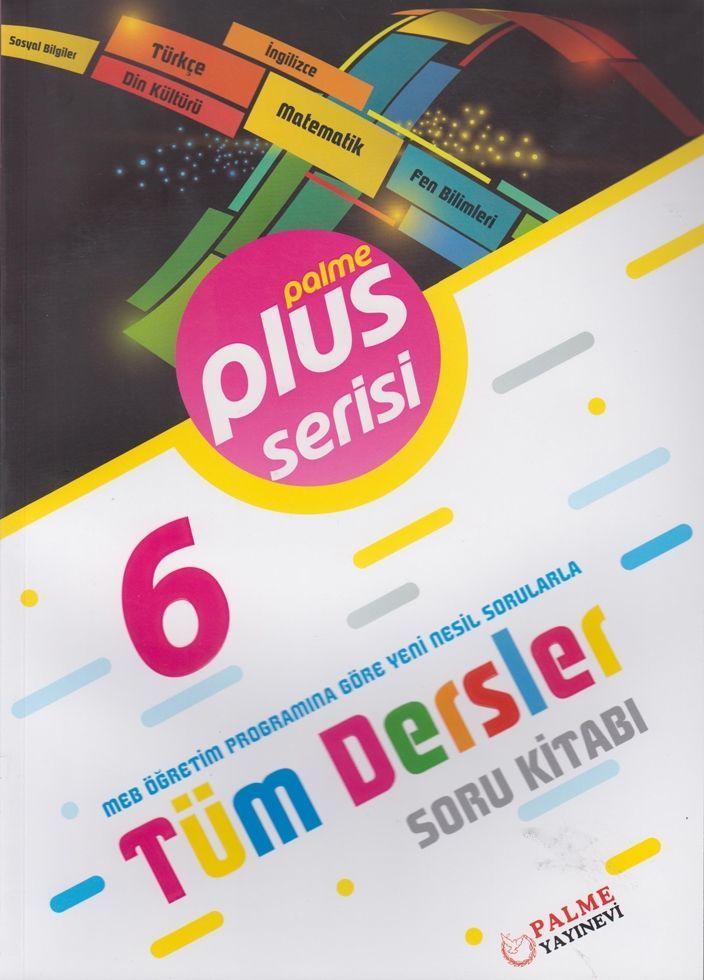 Palme 6.Sınıf Plus Serisi Tüm Dersler Soru Bankası