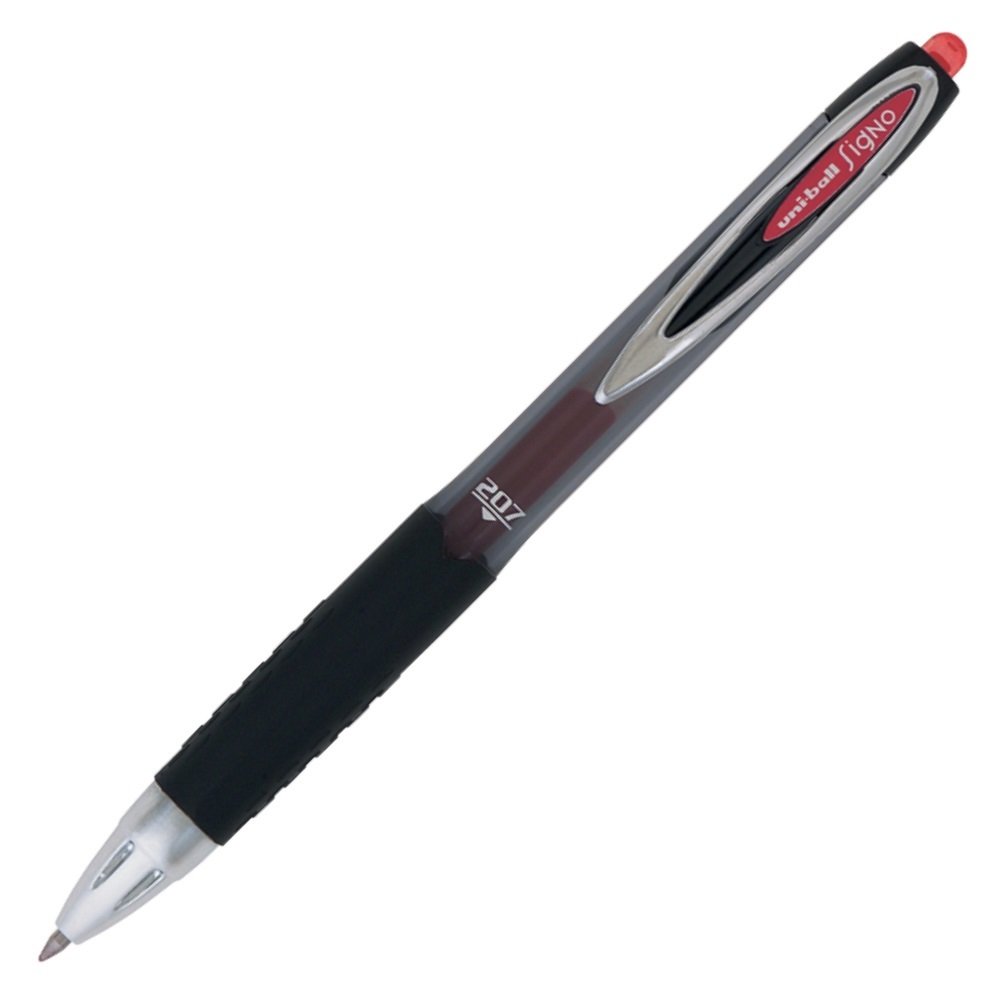 Uniball Signo 207 Mekanik Roller Kalem 0.7 mm Kırmızı