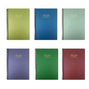 Gıpta Metal Notes Spiralli Plastik Kapak A4 80 yp. Kareli