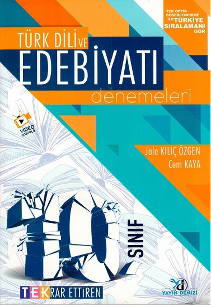 Yayın Denizi 10. Sınıf Türk Dili ve Edebiyatı Tek Serisi Deneme