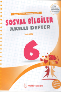Palme 6.Sınıf Sosyal Bilgiler Akıllı Defter