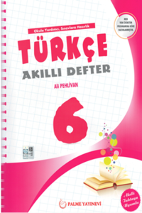 Palme 6.Sınıf Türkçe Akıllı Defter