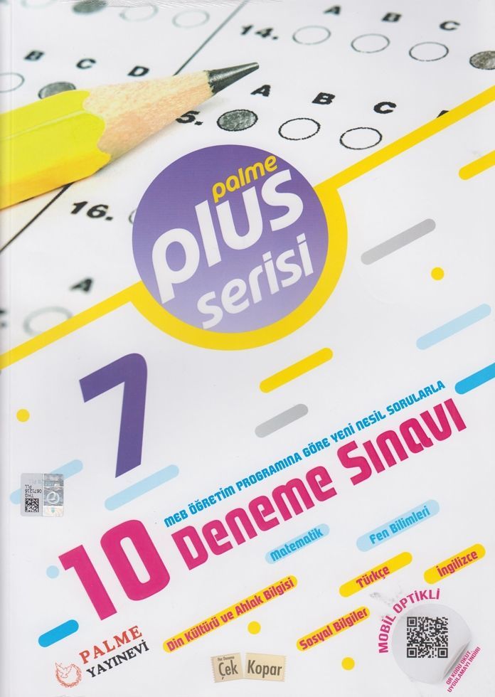 Palme 7.Sınıf Plus Serisi 10'Lu Deneme Seti