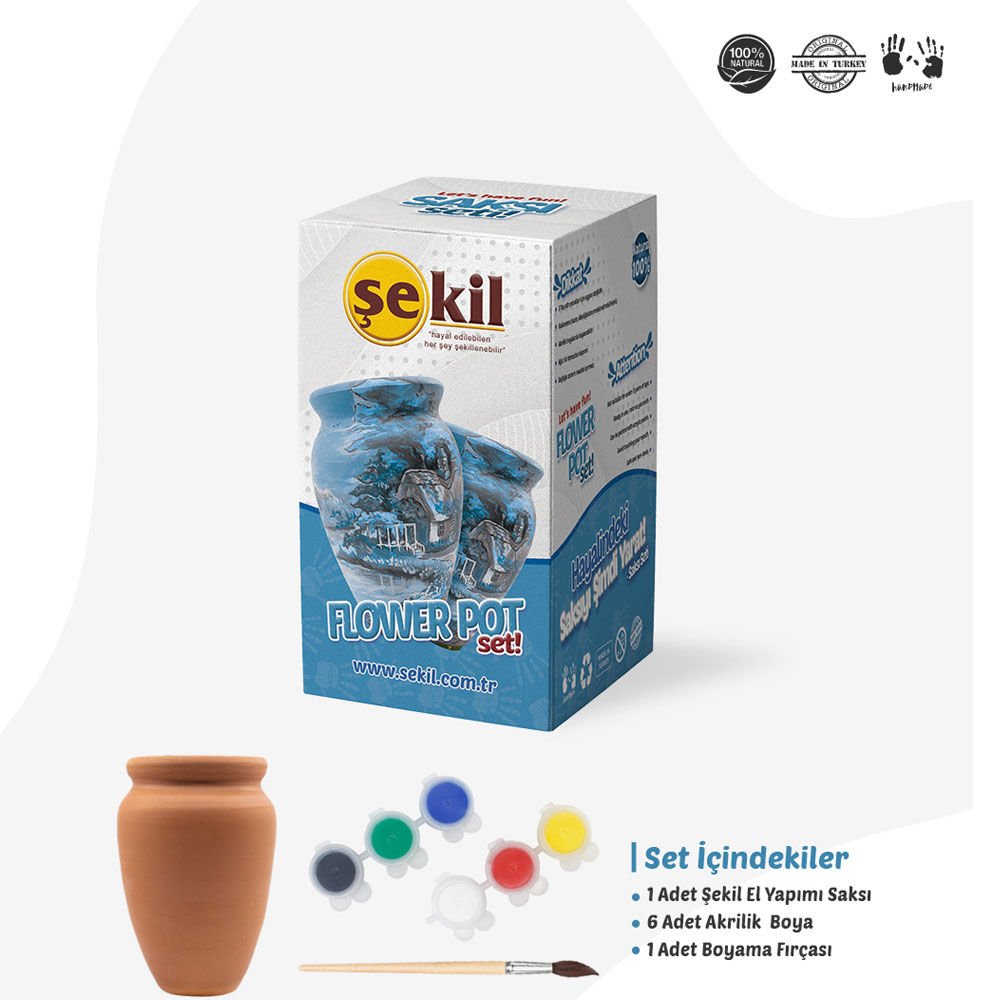 Şekil Saksı Seti