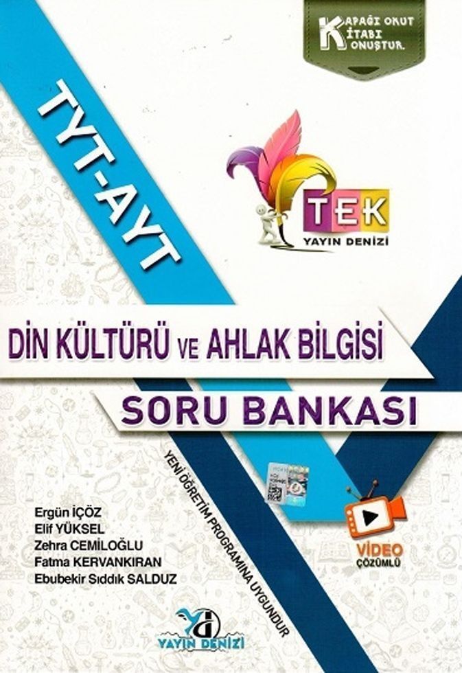 Yayın Denizi TYT AYT Din Kültürü ve Ahlak Bilgisi TEK Serisi Soru Bankası