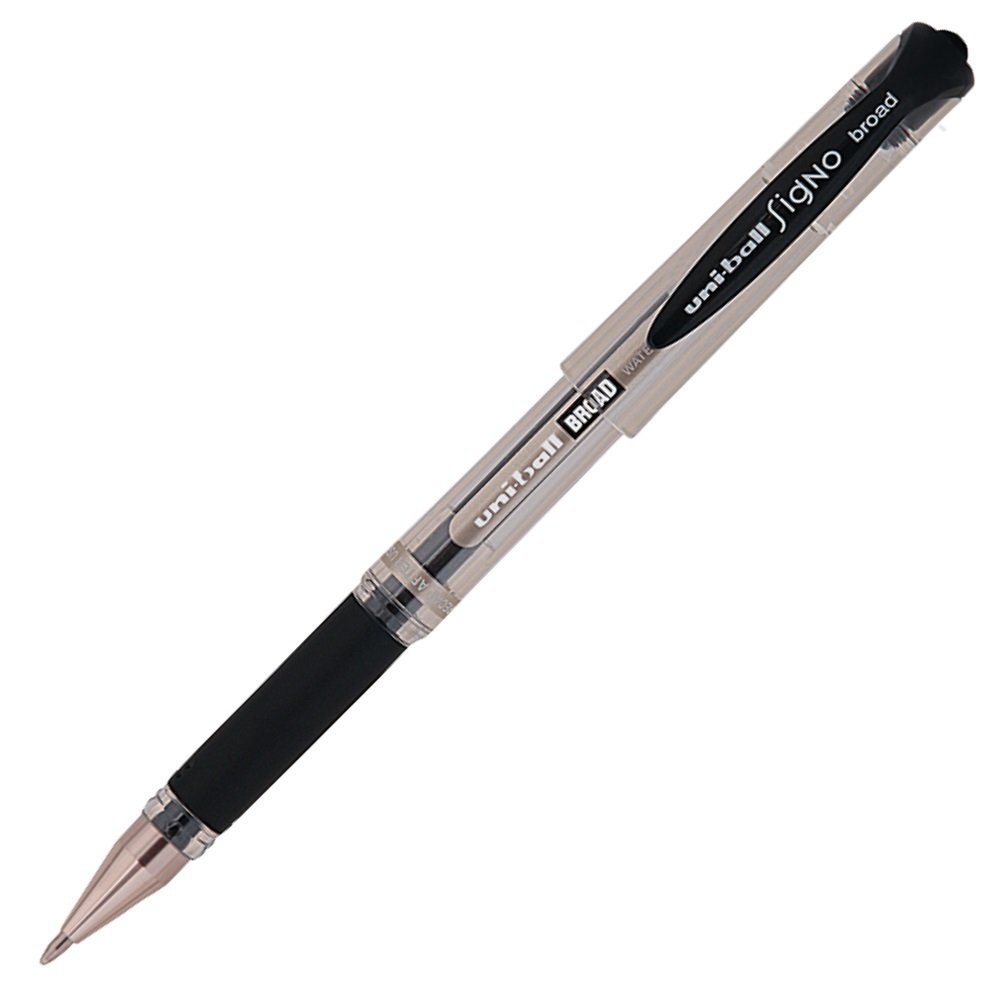 Uniball Um-153 Signo Broad 1.0 mm İmza Kalemi Siyah