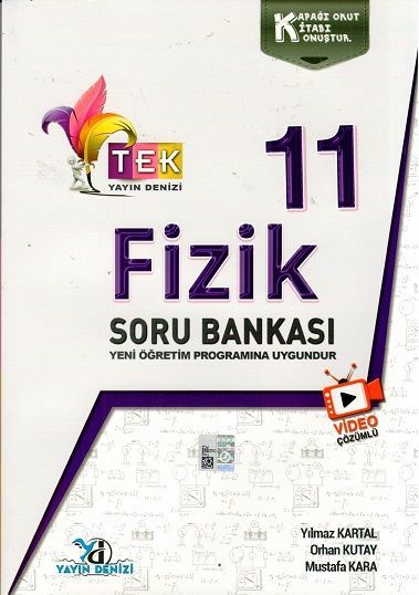 Yayın Denizi 11. Sınıf TEK Serisi Video Çözümlü Fizik Soru Bankası