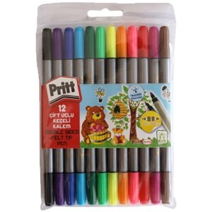 Pritt Çift Uçlu Keçeli Kalem 12'li