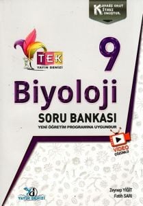 Yayın Denizi 9. Sınıf TEK Serisi Video Çözümlü Biyoloji Soru Bankası