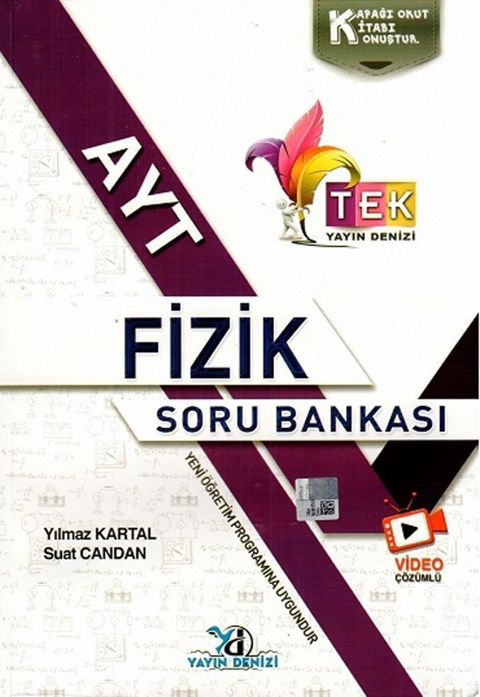Yayın Denizi AYT TEK Serisi Video Çözümlü Fizik Soru Bankası