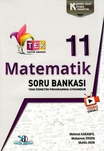 Yayın Denizi 11. Sınıf TEK Serisi Video Çözümlü Matematik Soru Bankası