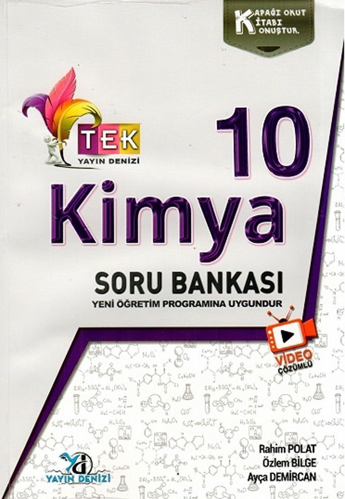 Yayın Denizi 10. Sınıf TEK Serisi Video Çözümlü Kimya Soru Bankası