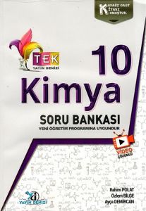 Yayın Denizi 10. Sınıf TEK Serisi Video Çözümlü Kimya Soru Bankası
