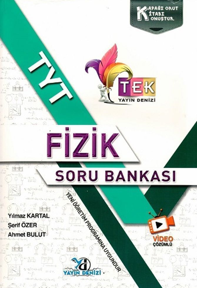 Yayın Denizi TYT TEK Serisi Video Çözümlü Fizik Soru Bankası