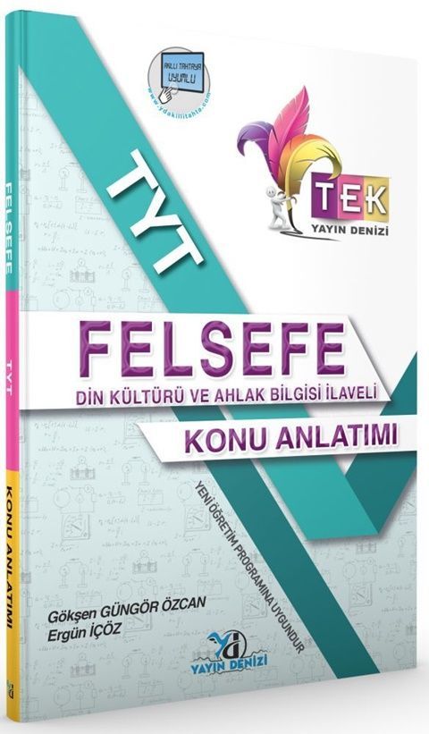 Yayın Denizi TYT TEK Felsefe Din Kültürü ve Ahlak Bilgisi İlaveli Konu Anlatımı Cep Kitabı