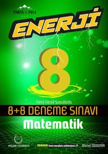 Palme 8.Sınıf Enerji Matematik 8+8 Deneme Sınavı