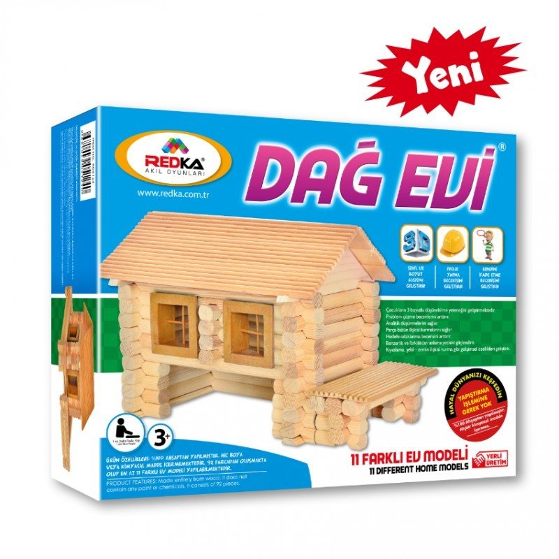 Redka Dağ Evi Modeli 3D