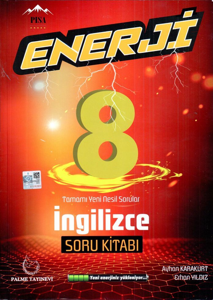 Palme 8.Sınıf Enerji İngilizce Soru Bankası