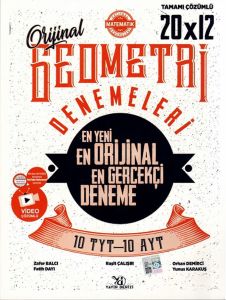 Yayın Denizi TYT AYT Geometri 20x12 Denemeleri