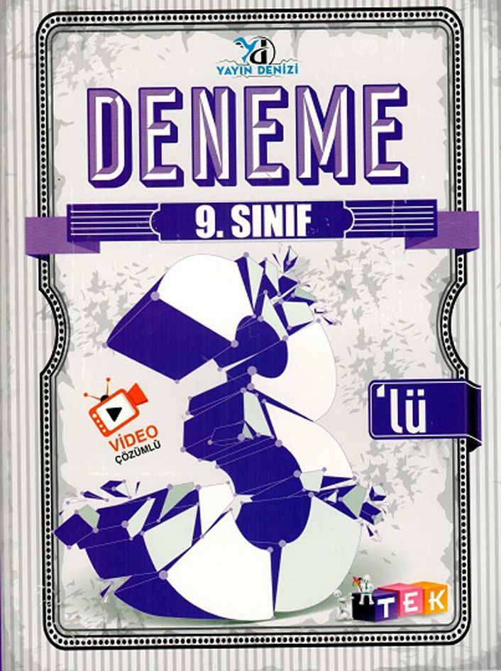 Yayın Denizi 9. Sınıf TEK 3lü Deneme