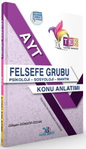 Yayın Denizi AYT TEK Serisi Felsefe Grubu Konu Anlatımlı Cep