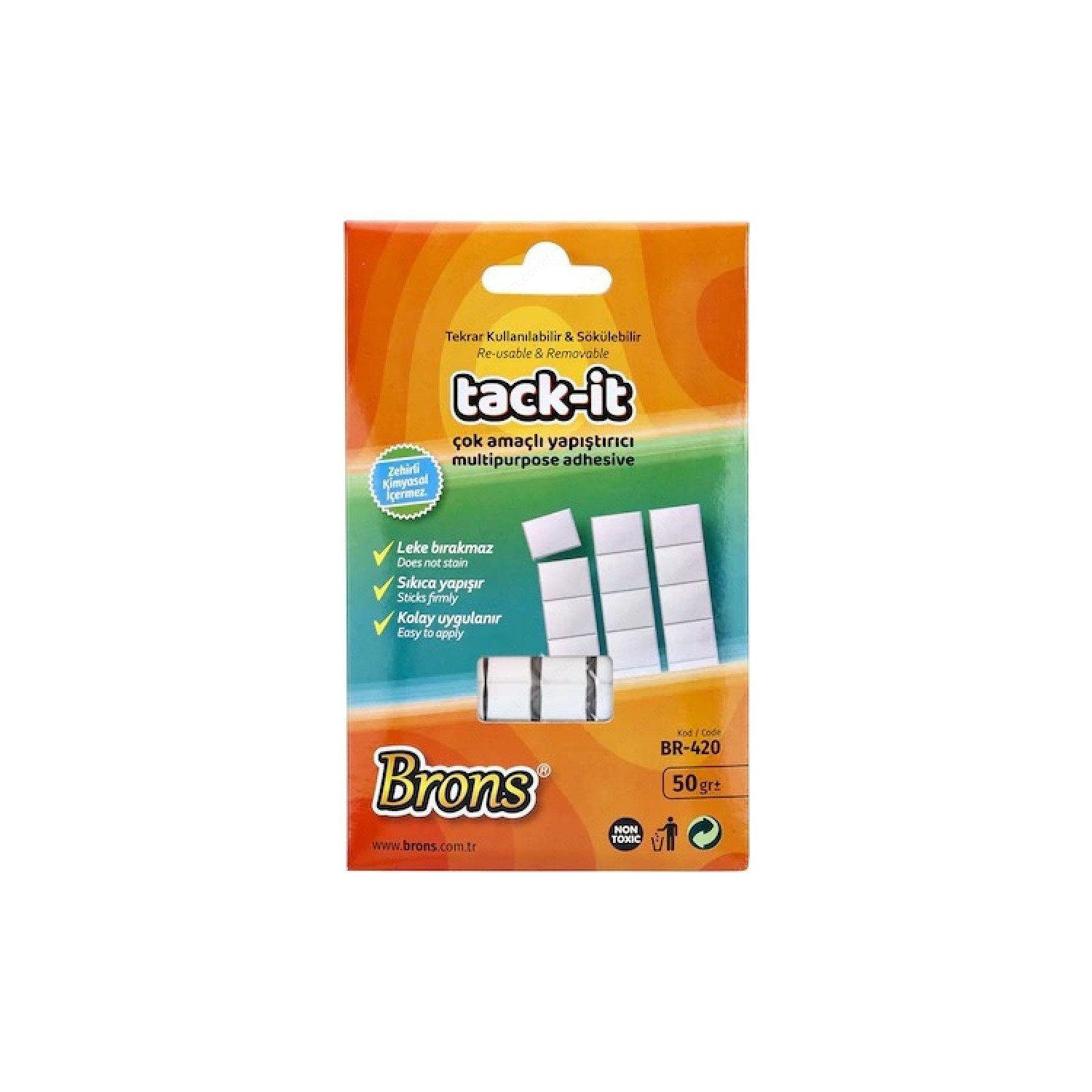 Brons Çok Amaçlı Yapıştırıcı Tack it