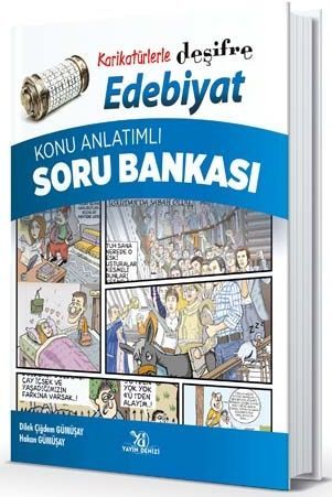 Yayın Denizi Karikatürlerle Deşifre Edebiyat Konu Anlatımlı Soru Bankası